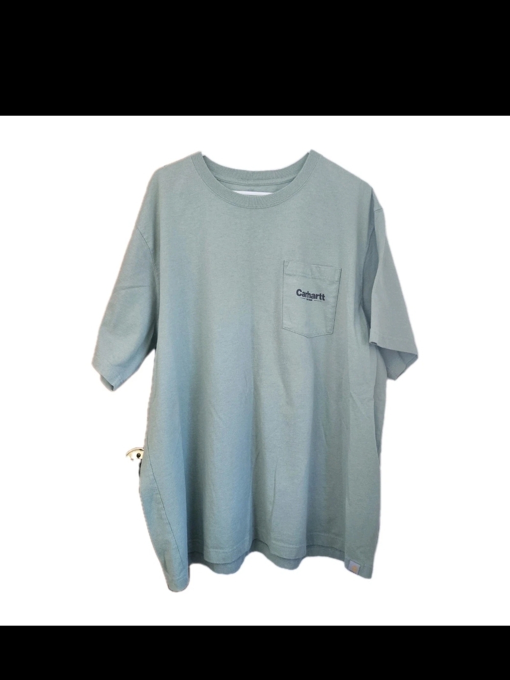 Carhartt Men’s Relaxed Fit Heavyweight Pocket T-Shirt - Sage Green - Size 3XL